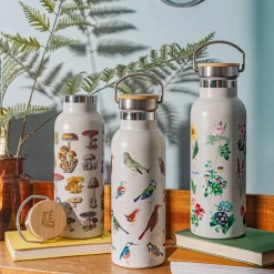 Discount Sass and Belle Vintage Birds Metal Water Bottle