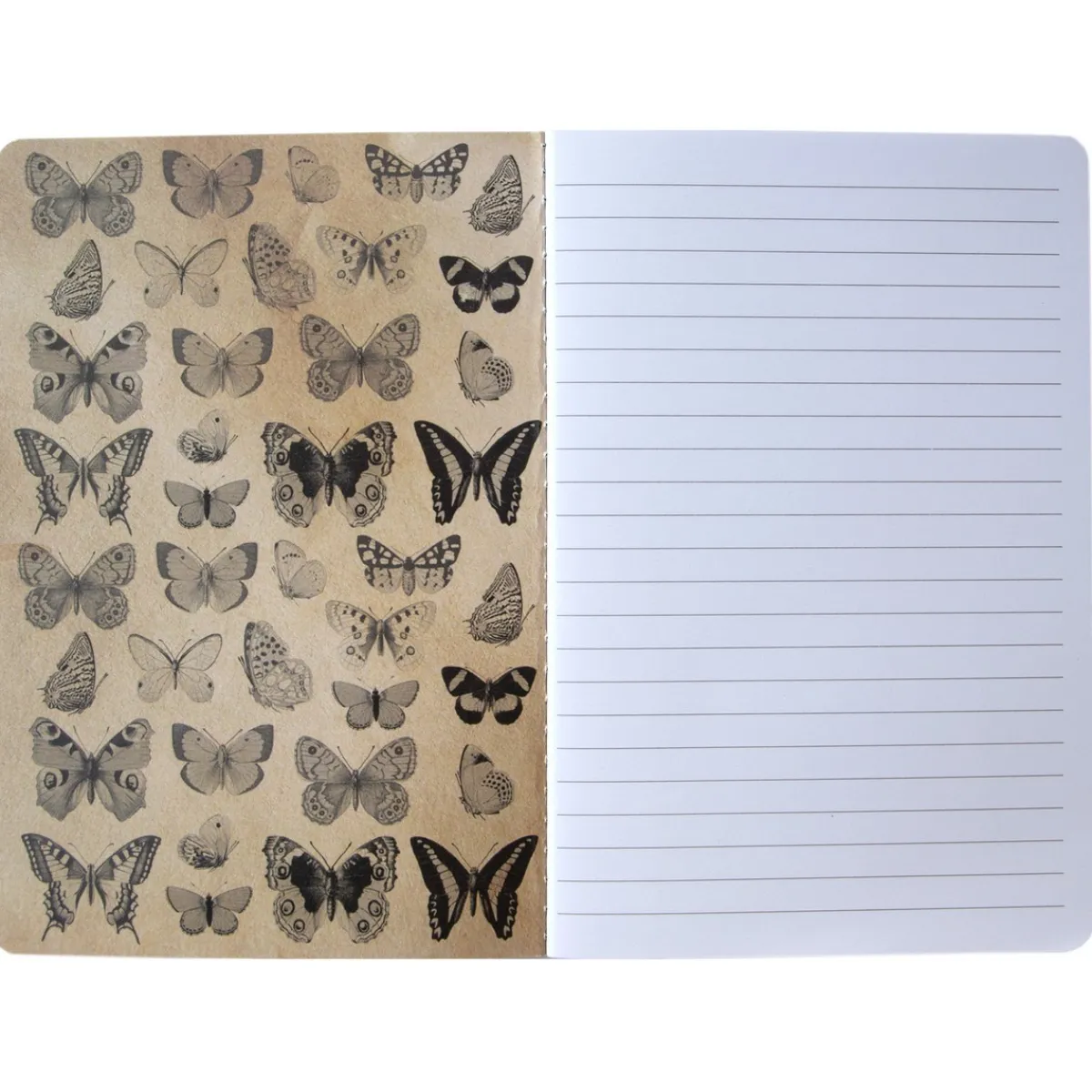 Discount Sass and Belle Vintage Butterflies A5 Notebook