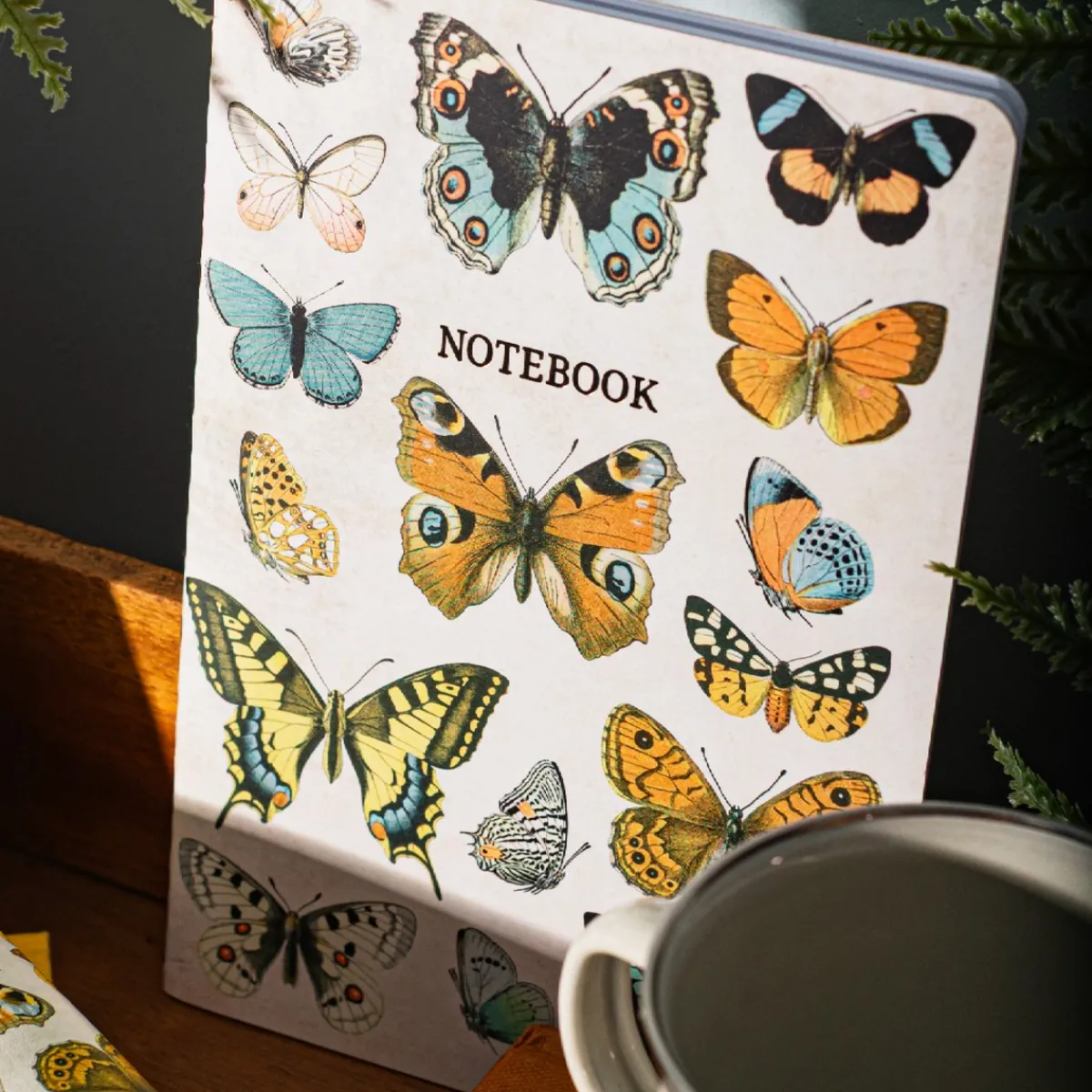 Discount Sass and Belle Vintage Butterflies A5 Notebook