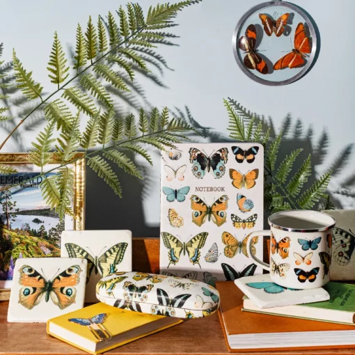 Discount Sass and Belle Vintage Butterflies A5 Notebook