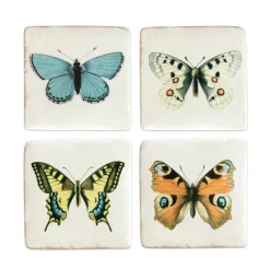 New Sass and Belle Vintage Butterflies Coasters