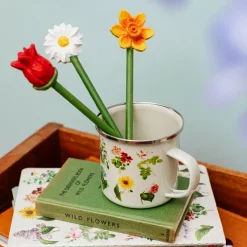 New Sass and Belle Vintage Flowers Enamel Mug