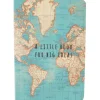 Sass and Belle Vintage Map Big Ideas Pocket Notebook