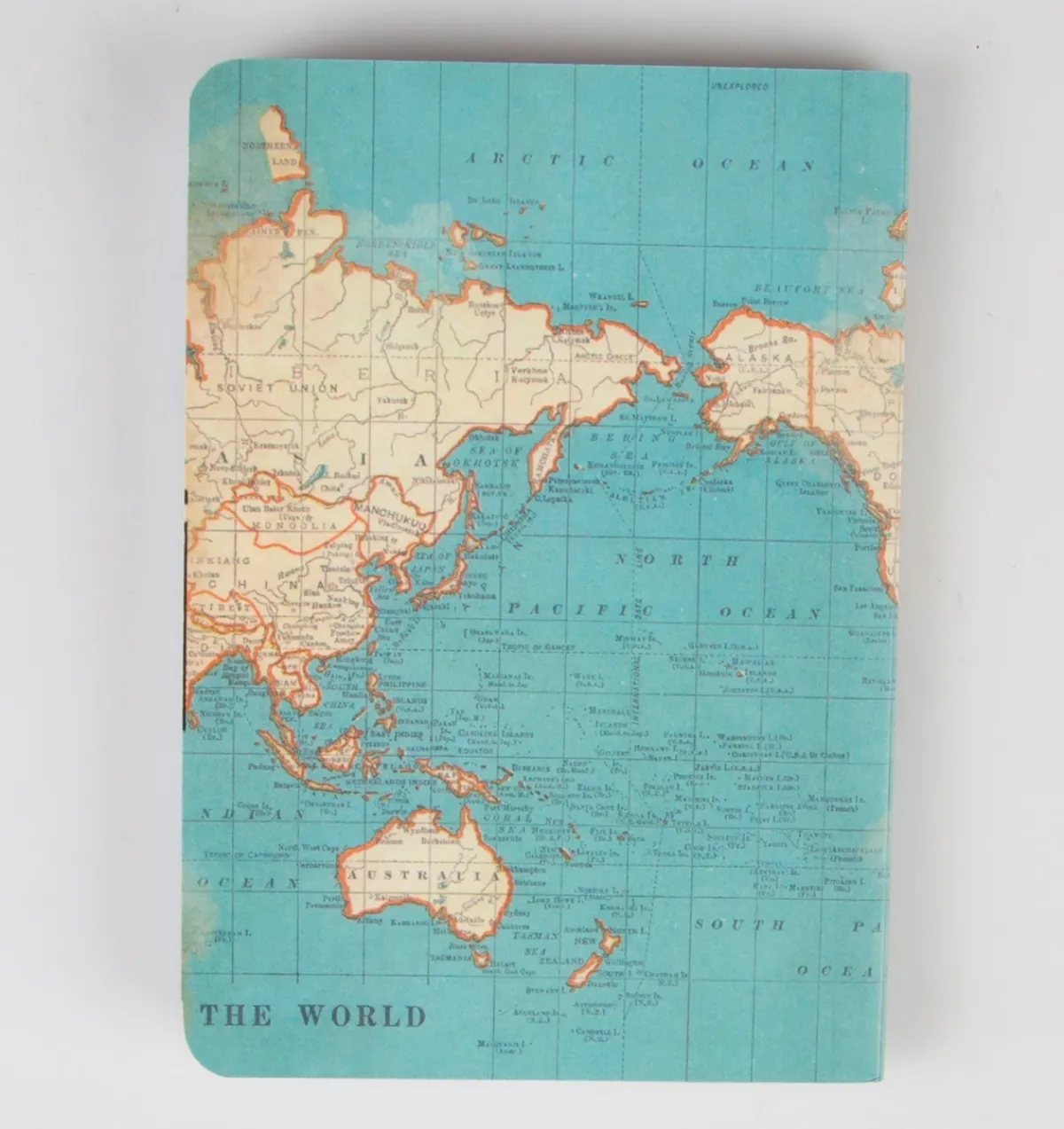Sass and Belle Vintage Map Big Ideas Pocket Notebook