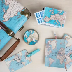 Sass and Belle Vintage Map Big Ideas Pocket Notebook