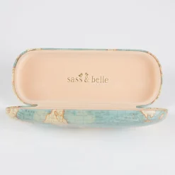 Clearance Sass and Belle Vintage Map Glasses Case