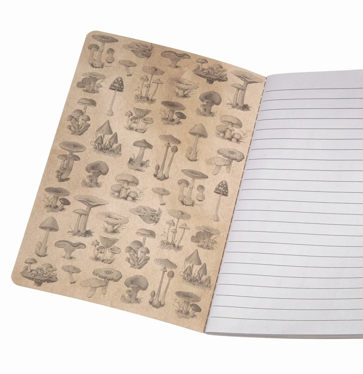 Hot Sass and Belle Vintage Mushrooms A5 Notebook