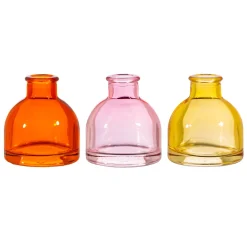 Online Sass and Belle Warm Toned Mini Bud Vases - Set of 3