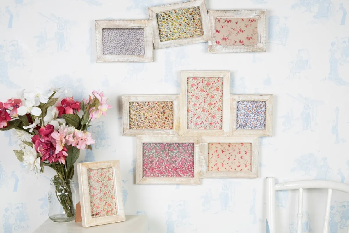 Best Sass and Belle White Wood Photo Frame