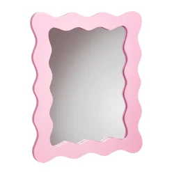 Outlet Sass and Belle Wiggle Border Mirror Pink