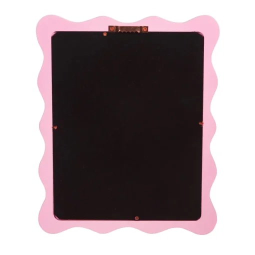 Outlet Sass and Belle Wiggle Border Mirror Pink