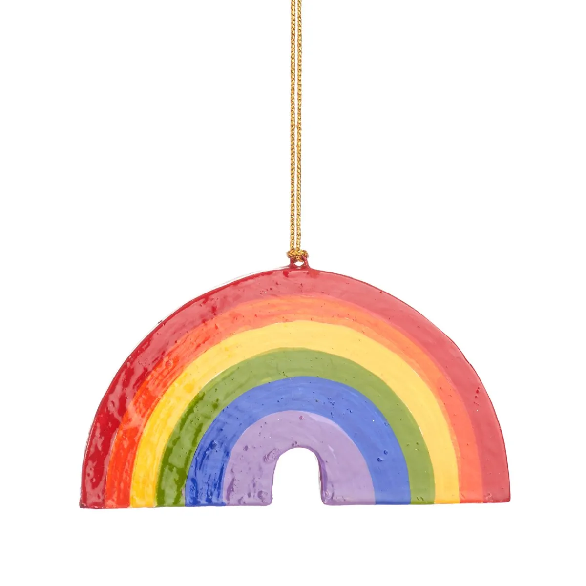 Discount Sass and Belle Wooden Rainbow Hanging Decoration