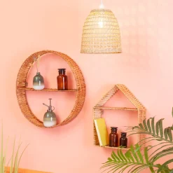 Outlet Sass and Belle Woven Seagrass Lampshade
