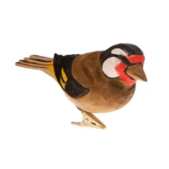 Online Sass and Belle Yellow & Brown British Bird Clip
