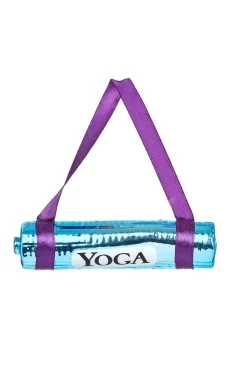 Online Sass and Belle Yoga Mat Shaped Bauble Blue